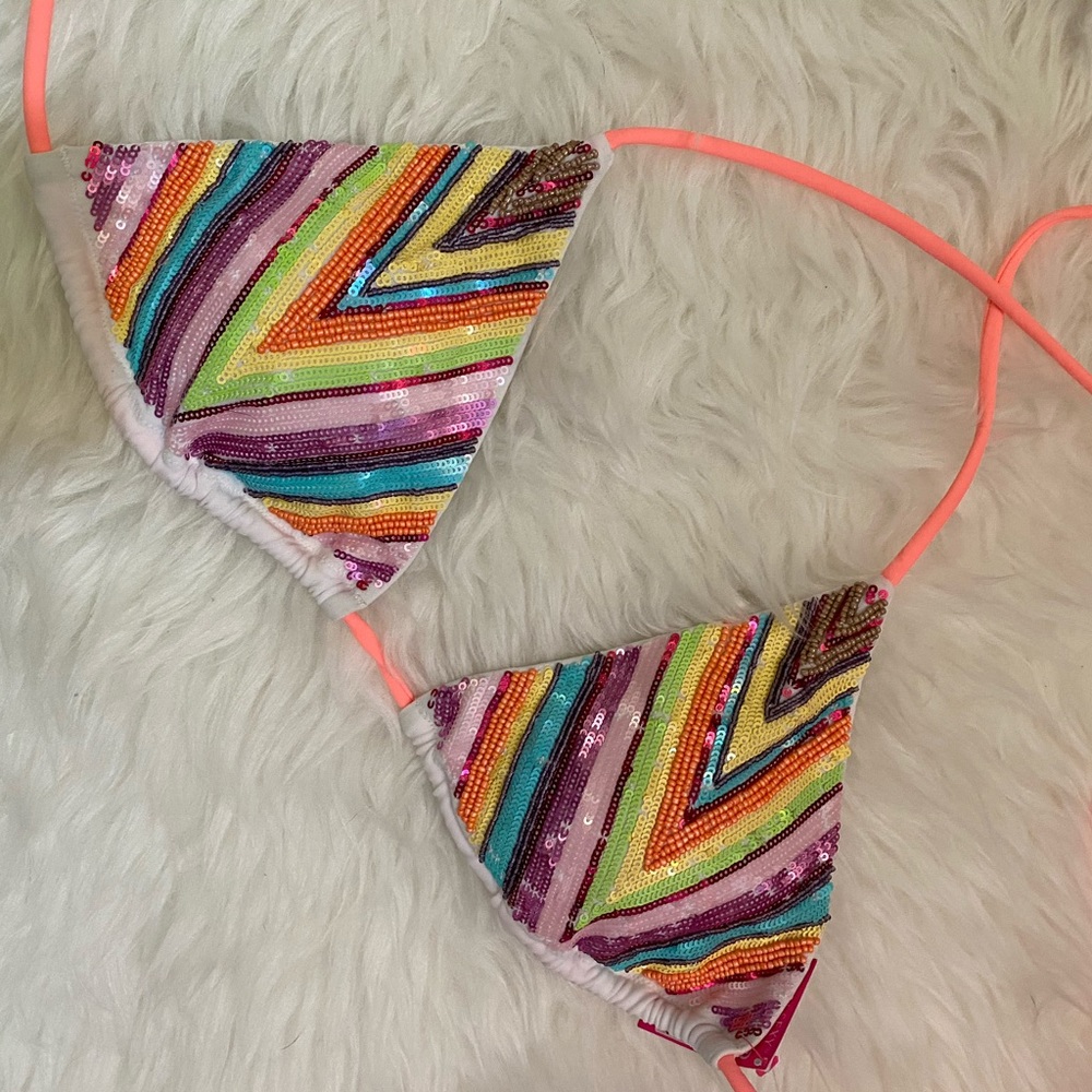 Beach Sexy Abbie Triangle Bikini Top